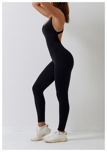 JSN stretto di un pezzo Sportswear air Beauty Back Yoga Set per donna alto elastico un pezzo di Yoga - Product Image 6