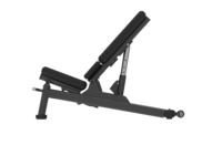 Banc de musculation multi-positions pliable avec cadre métallique de qualité commerciale pour salle de sport – Facile à utiliser et de qualité supérieure