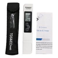Testeur de qualité de l'eau numérique 3-en-1 multifonctionnel TDS & EC avec logo personnalisé, stylo de mesure de température et de TDS de haute qualité