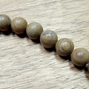 Perles naturelles en jaspe de chameau, perles rondes et lisses de 10mm, pour fabrication indienne, vente en gros, prix d'usine - Product Image 2