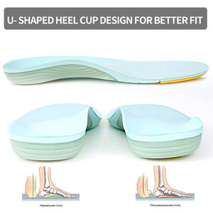 Plantillas ortopédicas correctoras de confort para pies planos con soporte de arco de material EVA para calzado de pie plano - Product Image 5