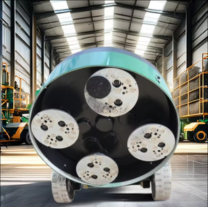Meuleuse de béton de sol à disque planétaire manuel X85 de haute qualité avec nouvel outil de base de l'industrie de la construction de moteurs à moteur d'<span class=keywords><strong>occasion</strong></span> - Product Image 2