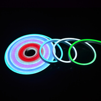 Populaire Led Ws2812B RVB Ip67 12V Flexible Silicone Led Flex Néon Rgbic Corde Néon Bande Lumineuse RVB Led Lumière