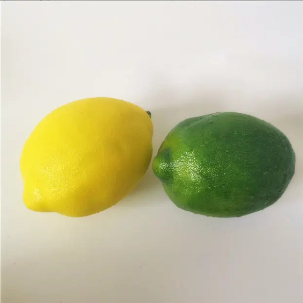 Artificial fruit high simulation lemon model fake yellow lemon photography props display decoration manufacturers direct