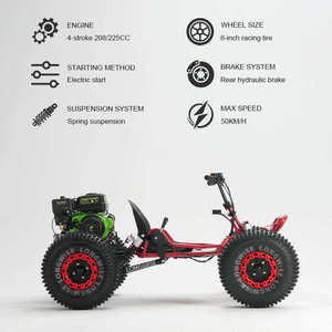 <span class=keywords><strong>Kart</strong></span> tout-terrain à 4 roues, 225 cm³, 4 temps, avec amortisseurs avant et arrière, marche arrière, <span class=keywords><strong>kart</strong></span> de drift tout-terrain - Product Image 3