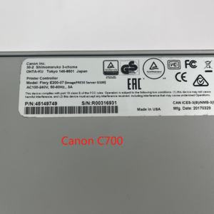 Servidor Fiery de Calidad Original para Canon C700 C750 C700 C710 C650 C800 C810 - Product Image 2