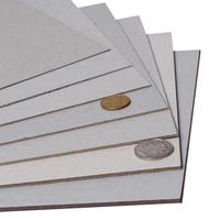 YOUNGSUN Carton laminé gris double face 2-3 mm, anti-déformation, design personnalisable, recyclable, pâte recyclée, 250-2000 g/m², pour sérigraphie