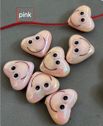 smile in pink 300pcs/bag