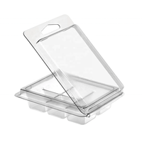 Boîte d'emballage en plastique PVC transparent jetable, type blister, pour cadeaux, artisanat, bijoux, petits articles, présentation et rangement