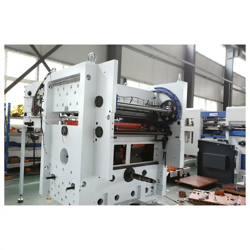 Máquina de corte e vinco automática de papelão ondulado CMB1080C de alto valor, preço de fábrica, máquina de perfuração de placas de papel
