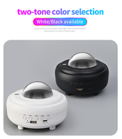 Nouvelles lumières de rêve de nébuleuse d'aurore boréale RGB chaudes, projecteur de lumières LED, veilleuse avec musique