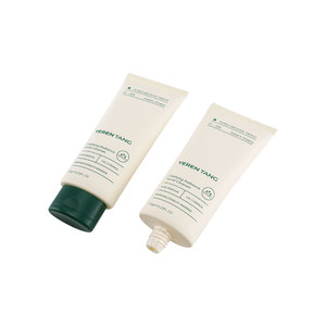 OEM/ODM 120g Custom logo 45mm Oval Lotion Skincare <strong>Tube</strong> Flip Top Cap Eco-friendly Cosmetic Packaging HDPE Empty Squeeze <strong>Tube</strong> - Product Image 4