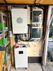 Poland Stock Self-pick up 48V 51.2V 16kWh Vertical Lifepo4 <b>Battery</b> Build-in JK V19 BMS with Wheels for Power <b>Backup</b> Storage - Product Image 5