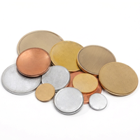 Pièce de monnaie en cuivre plaqué or et argent, vierge, personnalisable OEM avec conception gratuite