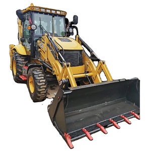 Chargeuse-pelleteuse JCB 3CX d'occasion à bon prix en stock et faible nombre d'heures de travail. Dépêchez-vous ! Chargeuses frontales Cummins. - Product Image 1