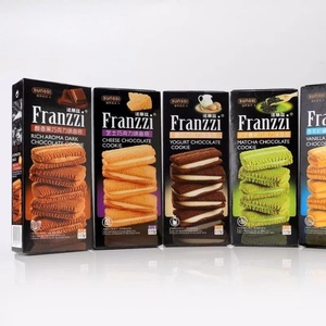 Vente en gros de biscuits sandwichs de 115 g, multi-saveurs, matcha, chocolat, fromage, yaourt, biscuits fourrés - Product Image 2