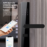 Serrure intelligente avec carte mémoire et Wi-Fi pour porte de sécurité