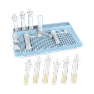 Kit <span class=keywords><strong>de</strong></span> colector <span class=keywords><strong>de</strong></span> <span class=keywords><strong>calostro</strong></span> <span class=keywords><strong>de</strong></span> silicona sin BPA <span class=keywords><strong>de</strong></span> 5ml, 10ml, 15ml, Colector <span class=keywords><strong>de</strong></span> leche materna reutilizable <span class=keywords><strong>de</strong></span> grado alimenticio con rejilla <span class=keywords><strong>de</strong></span> secado <span class=keywords><strong>de</strong></span> silicona - Product Image 1