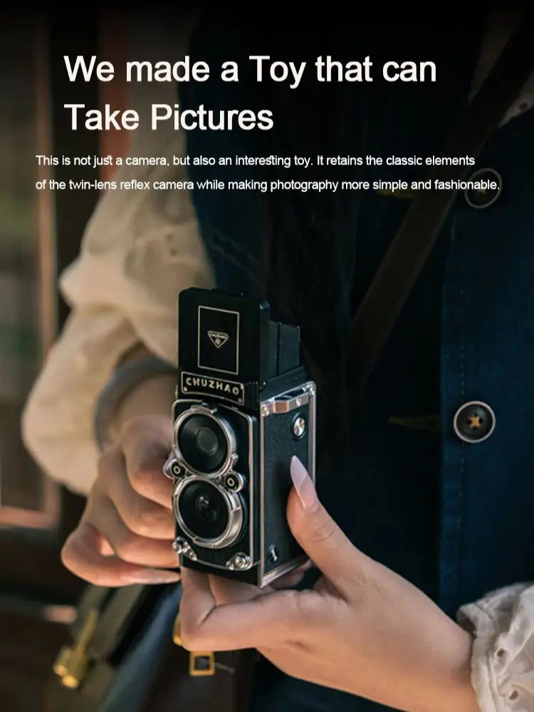 CHUZHAO M1 デュアルリフレックスデジカメ 480P対応 小型旅行カメラ