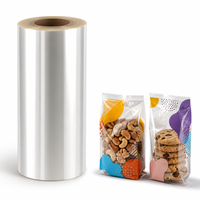 Rouleaux de film BOPP de qualité alimentaire, doux, brillants, haute transparence, impression en héliogravure/flexographie, autocollants personnalisés pour cadres photo
