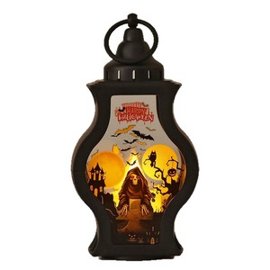 Lampes LED d'Halloween portables en forme de vase, style gothique incurvé, avec thème Grim Reaper, pour fêtes et événements - Product Image 5