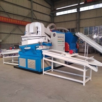 Machine de granulation de fil de cuivre recyclé, séparateur de cuivre et de plastique de type sec, prix direct usine