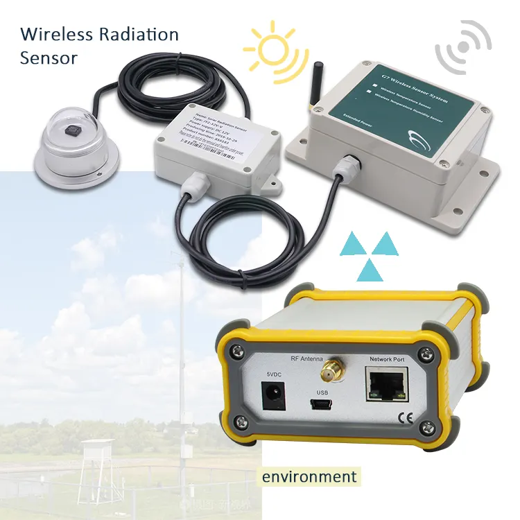 Weather station data logger High Precision Outdoor Weather Illumination Detection Sun Solar Radiation Sensor