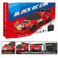 KK 2025 2.4G DIY Building Block Jouet 181pcs Rc Car Kids Building Blocks Jouets pour Garçons et Filles Nouvelle Version