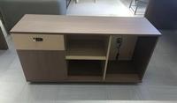 Bureau d'ordinateur moderne de luxe en forme de L, poste de travail de direction, ensemble de mobilier de PDG avec tiroirs pour bureau