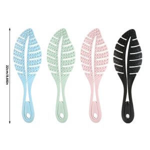 Peine de masaje para el cuero cabelludo, moderno y bonito, cepillo portátil antiestático para cabello rizado, peine de púas para cabello seco y mojado - Product Image 2