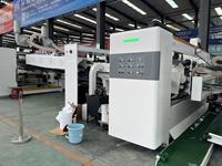 Mesin Pembuat Kotak Karton FFG Kecepatan Tinggi Flexo 4 Warna Mesin Pencetak Karton Mesin Slotter Printer Bergelombang