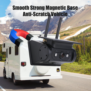 Telecamera di Retromarcia Wireless con Schermo HD da 7 Pollici, Custodia Magnetica Impermeabile IP67, Scheda TF da 128GB e <span class=keywords><strong>Batteria</strong></span> da 10000mAh - Product Image 5