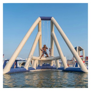Offre Spéciale Super amusant lac jeu d'eau étanche gonflable eau balançoire fusée jouet d'eau pour enfants et adultes - Product Image 6