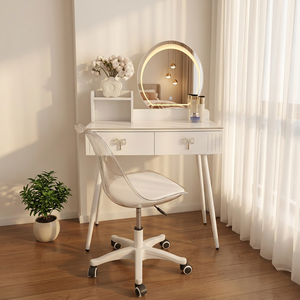 Modern Standing <b>Makeup</b> <b>Vanity</b> Table with Storage Desk Durable & Eco-Friendly for Bedroom Furniture - Product Image 2