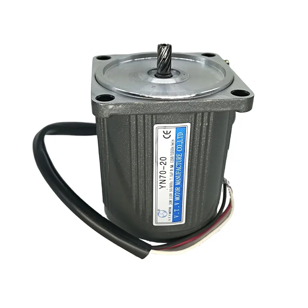 Motor de YN70-20 de 110v, 20w, CA, para máquina de aguanieve XRJ15Lx2