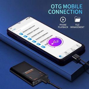 Magnetic Portable MP3 Voice Recorder with One-Key Recording OTG Support Digital Audio Recorder for Lectures Meetings 30H Battery - Product Image 5