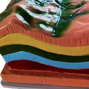 Modelo de enseñanza de Geografía de Ciencias Médicas de estructura de pliegue y su evolución geomórfica para equipos educativos - Product Image 4