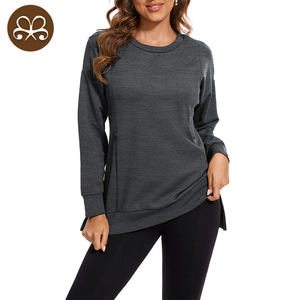 <span class=keywords><strong>Camiseta</strong></span> Deportiva con Abertura Lateral y Logotipo Personalizado para Mujeres Embarazadas, Cómoda y Práctica para la <span class=keywords><strong>Lactancia</strong></span> con Cuello Redondo - Product Image 6