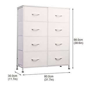 Stainless Steel Bedliving Room <b>Cabinet</b> Fabric Dresser Modern High Quality Bedroom Furniture - Product Image 3