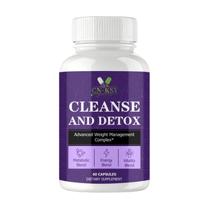 Capsules Détox Nettoyantes OEM ODM Complexe <span class=keywords><strong>de</strong></span> Gestion du Poids avec Garcinia, Cétones <span class=keywords><strong>de</strong></span> Framboise et Fruit <span class=keywords><strong>de</strong></span> Mangue pour l'Énergie et la Vitalité - Product Image 1