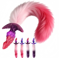 Nouveau plug anal queue de renard avec sensation de toucher réel pour femmes, costume de cosplay, jouet pour adultes