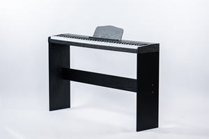 Piano à clavier pleine grandeur 88 touches synthétiseur de piano numérique en bois teclados avec sensibilité tactile et MIDI pour les étudiants - Product Image 5