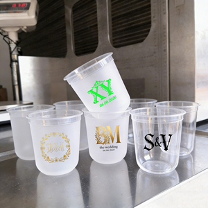 Vasos Dobles de Plástico PP para Bebidas Frías y Calientes, 500/700ml, Venta al por Mayor de Fábrica, para <span class=keywords><strong>Compartir</strong></span> en <span class=keywords><strong>Pareja</strong></span>, para Té con Leche, Jugo - Product Image 1