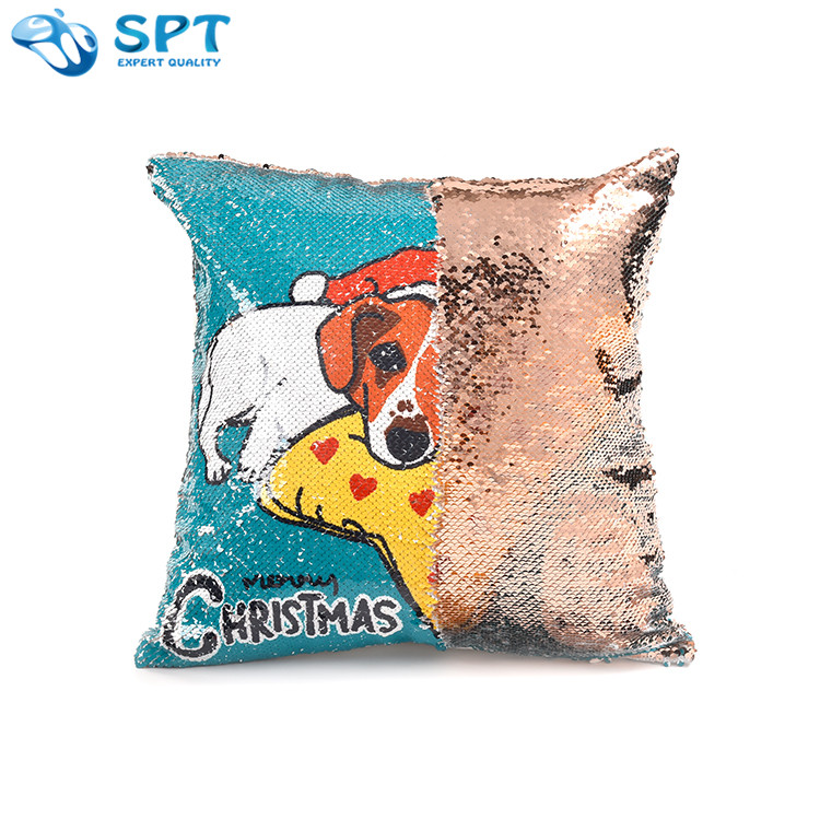 Оптовая цена сублимации блесток подушки детские чехол на заказ