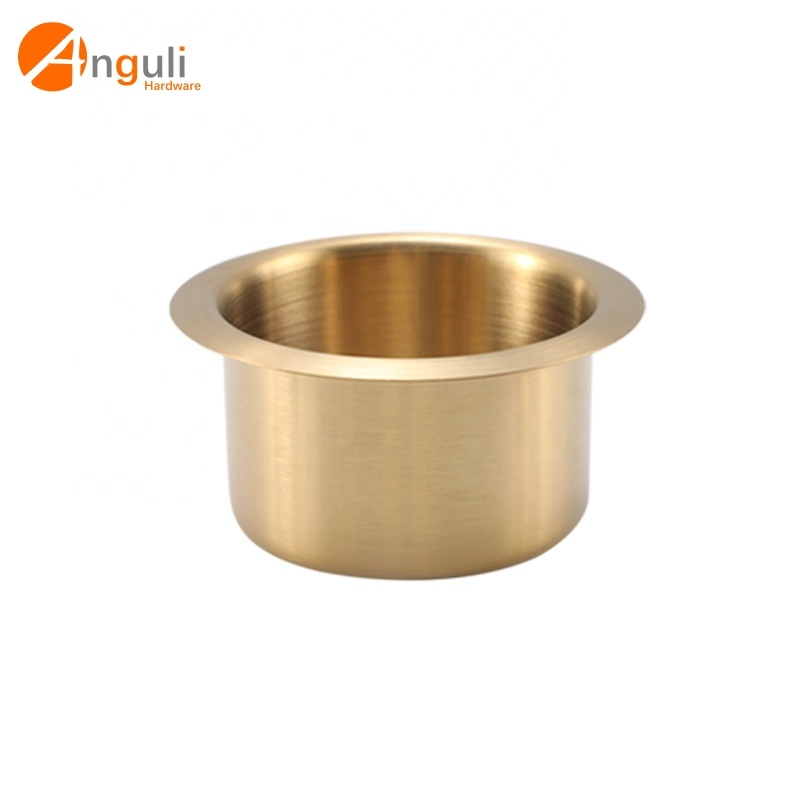 Stainless Steel Cup Holder - Anguli Universal Furniture Cabinet Mounting Hardware
