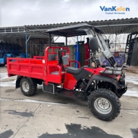Vente en gros de VTT tout-terrain 18HP 300cc 4x4 avec boîte de vitesses et moteur, idéal pour les travaux agricoles, les montagnes, les fermes et les plages