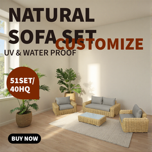 أريكة خارجية قابلة للدوران عالية الجودة مصنوعة حسب الطلب، مقاومة للماء والأشعة فوق البنفسجية، مصنوعة من الراتان المركب، طقم أرائك للحدائق مناسب للفلل والفنادق - Product Image 3