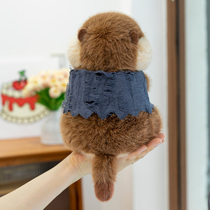 Animal <span class=keywords><strong>de</strong></span> peluche <span class=keywords><strong>de</strong></span> dibujos animados realista <span class=keywords><strong>marmota</strong></span> suave felpa personalizada algodón felpa simulación Animal - Product Image 2