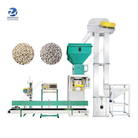 Machine d'emballage de farine de blé à bas prix, 5-50 kg, ensacheuse de céréales, ensacheuse de nourriture pour animaux (poulet, vache, oiseau), machine d'emballage de riz de 25 kg