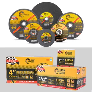 China Factory Good Quality Cut Off Disc Abrasive Wheel Discos De Corte De 4" 1/2 115mm 4.5inch Abrasive Cutting Disc